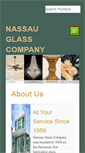Mobile Screenshot of nassauglass.com
