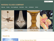 Tablet Screenshot of nassauglass.com